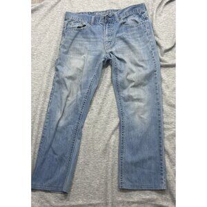 Request Premium Jeans Women's Size 32×30 Straight Leg Causal Mid Rise Denim Blue